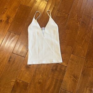 Elegant Women's Cream Camisole Top